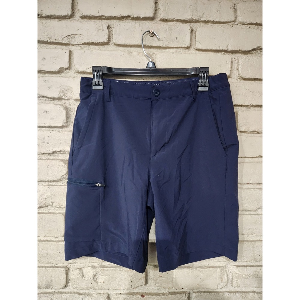 All in Motion Mens Navy Blue Golf Shorts